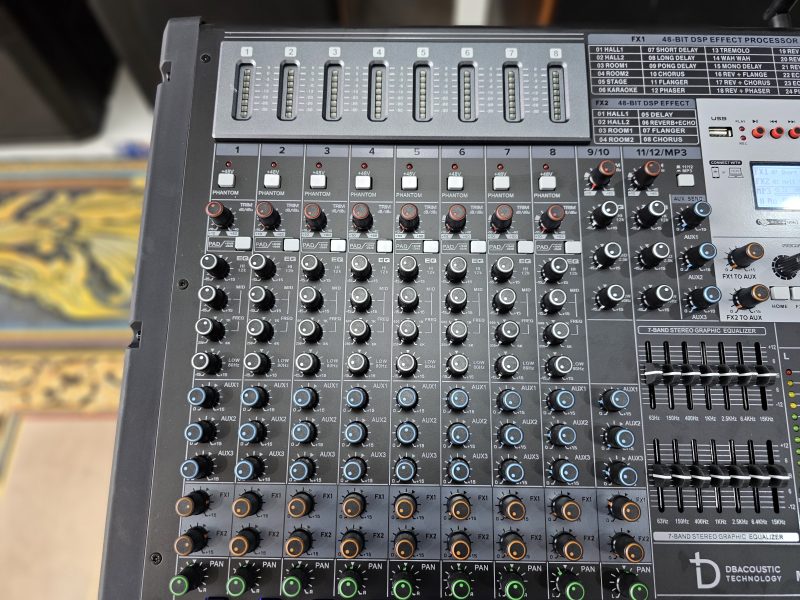 Mixer DB Acoustic MXF12