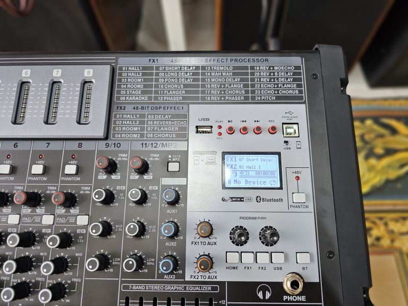 Mixer DB Acoustic MXF12