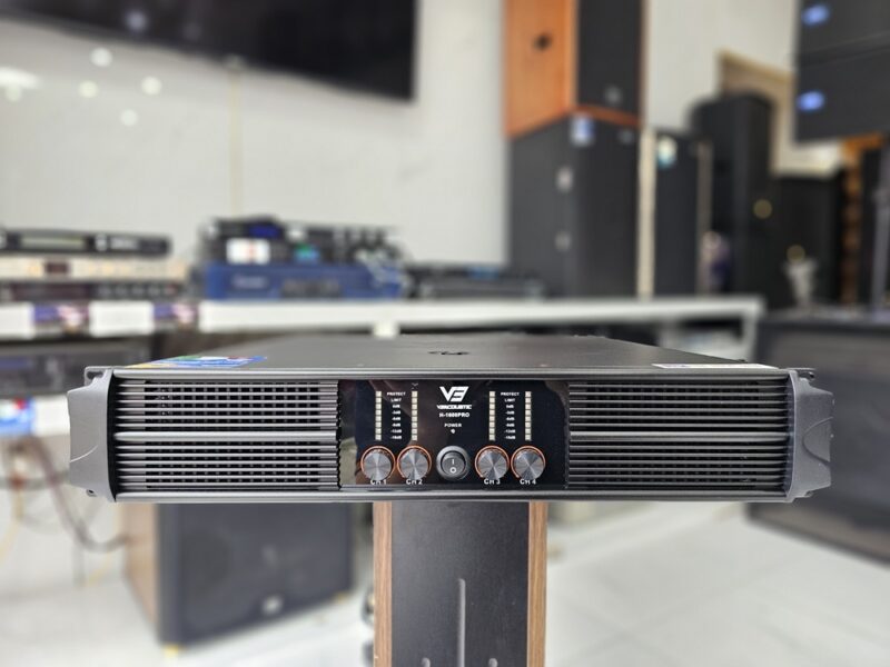 ĐẨY CÔNG SUẤT V3 H1600 PRO CHÍNH HÃNG V3 ACOUSTIC