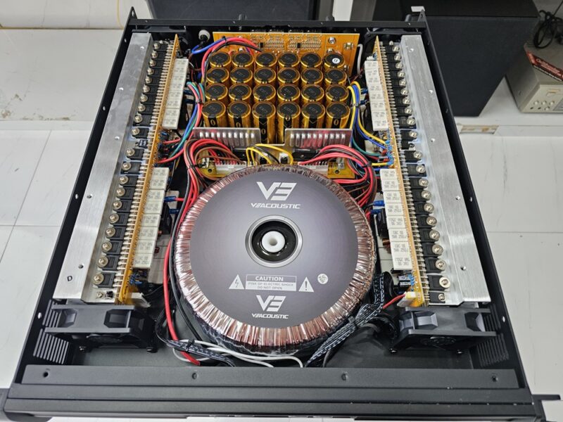 ĐẨY CÔNG SUẤT V3 H1600 PRO CHÍNH HÃNG V3 ACOUSTIC