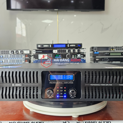 ĐẨY CÔNG SUẤT V3 H-8002 CHÍNH HÃNG V3 ACOUSTIC