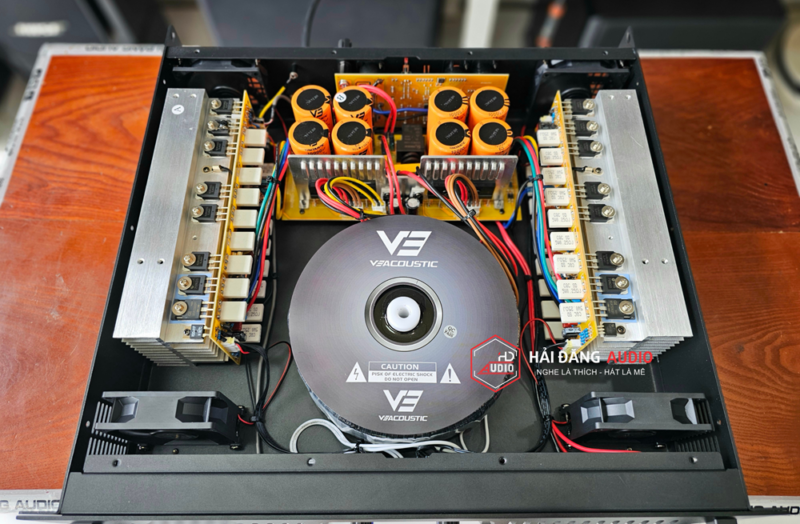 ĐẨY CÔNG SUẤT V3 H-8002 CHÍNH HÃNG V3 ACOUSTIC