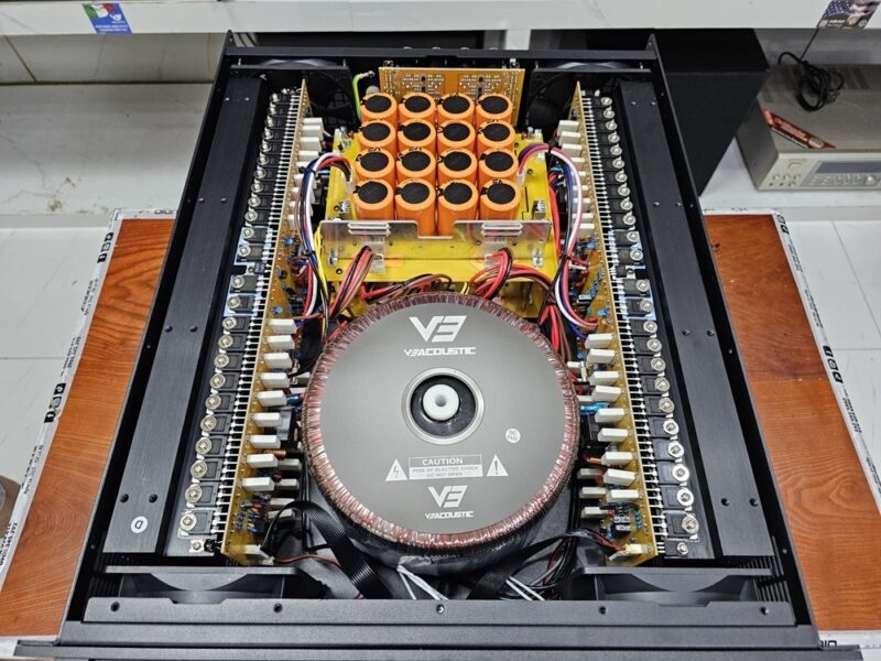 ĐẨY CÔNG SUẤT V3 ACOUSTIC H48000PRO CHÍNH HÃNG V3 ACOUSTIC