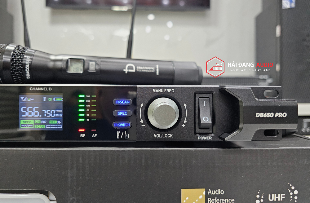 MICRO KHÔNG DÂY DB ACOUSTIC DB650 PRO V2 MICRO KHÔNG DÂY DB ACOUSTIC DB650 PRO V2