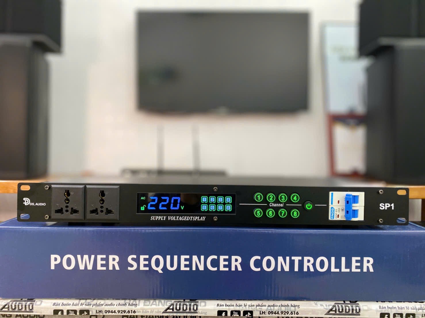 QUẢN LÝ NGUỒN DS AUDIO SP1 CHÍNH HÃNG DS AUDIO QUẢN LÝ NGUỒN DS AUDIO SP1 CHÍNH HÃNG DS AUDIO