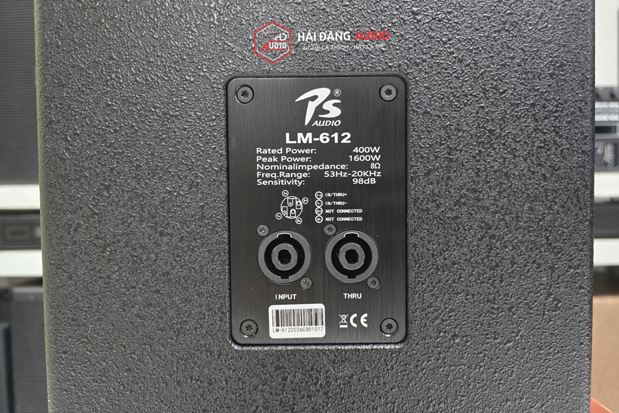 LOA PS AUDIO FULL 30 MODEL LM 612 CHÍNH HÃNG PS AUDIO LOA PS AUDIO FULL 30 MODEL LM 612 CHÍNH HÃNG PS AUDIO