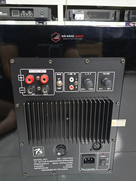 SUB ĐIỆN BASS 30 PS AUDIO SA-1200PRO CHÍNH HÃNG PS AUDIO SUB ĐIỆN BASS 30 PS AUDIO SA-1200PRO CHÍNH HÃNG PS AUDIO
