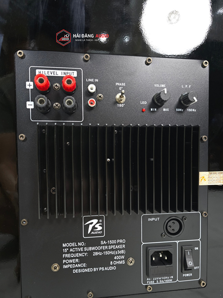 SUB ĐIỆN PS AUDIO BASS 40 SA-1500PRO SUB ĐIỆN PS AUDIO BASS 40 SA-1500PRO